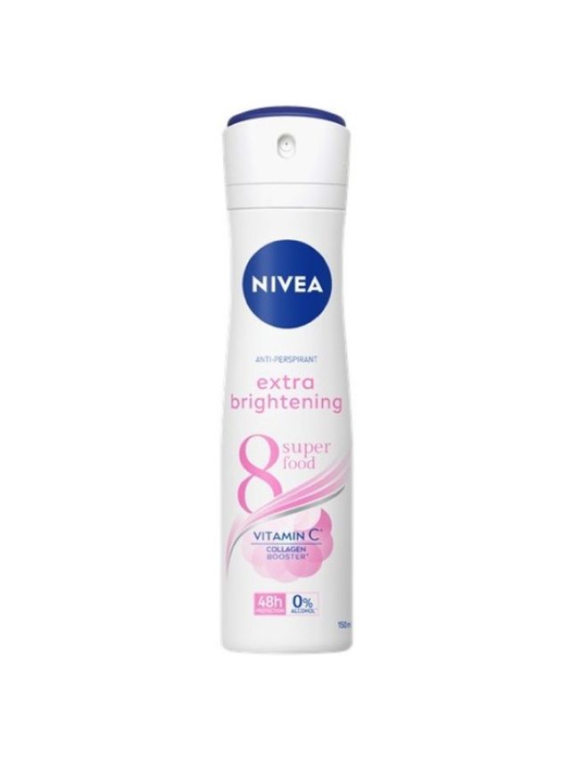 NIVEA Deodorant Extra Brightening Spray Deodorant, edamama